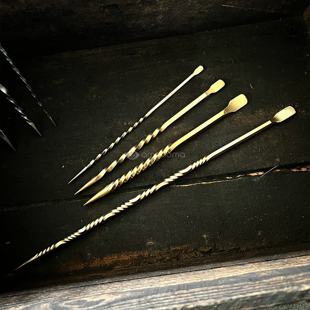 BRASS SOIL STICK L　竹本鎌製作所