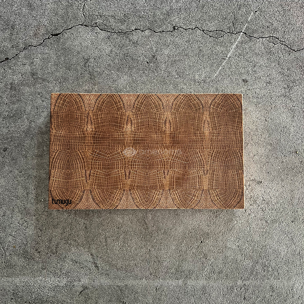 tumugu endgrain cutting board ホワイトオーク S