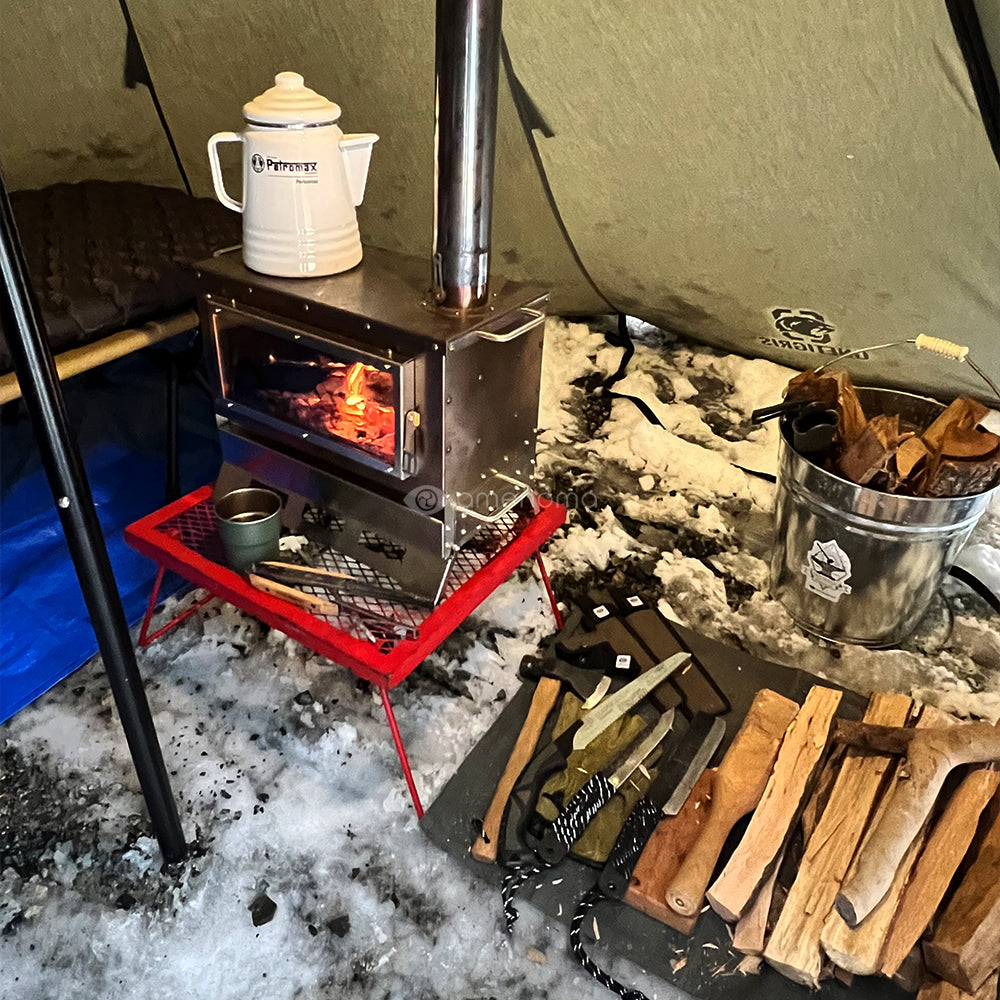 amenoma　Bushcraft nata 180　最高なシーンに