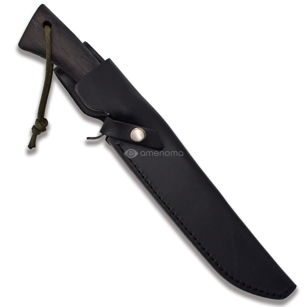 池内刃物 45-210-KURO えんシリーズ 黒 本革サック 青鋼 サイズ:210mm 新品・7営業日以内発送】池内刃物 45-210-KURO えんシリーズ 黒 本革