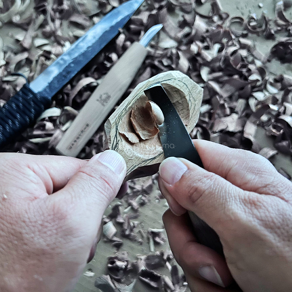 フックナイフ（鋼付）　道刃物工業