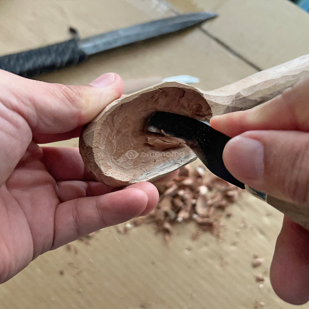 フックナイフ（鋼付）　道刃物工業