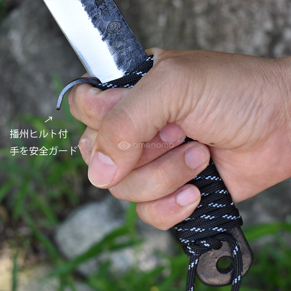 amenoma Bushcraft knife 150 フルタング ブッシュクラフト バトニング – amenomaオンラインショップ